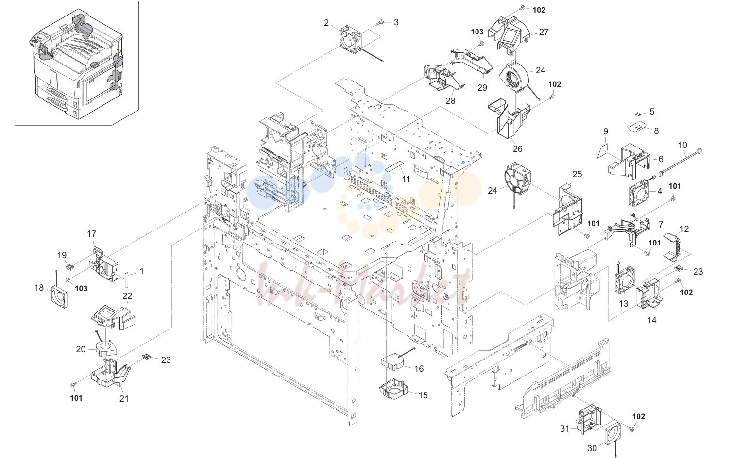 22. Cooling Section 2KA