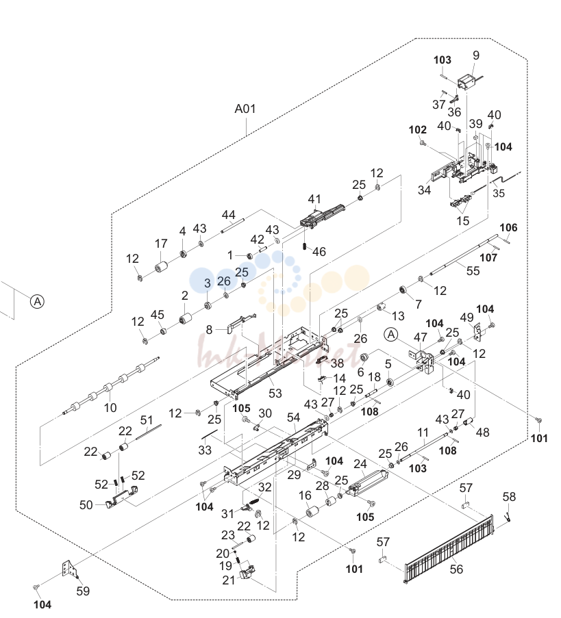 6. Paper Feed Section 1