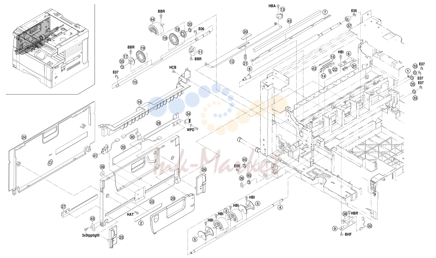6. PAPER FEED-IN SECTION