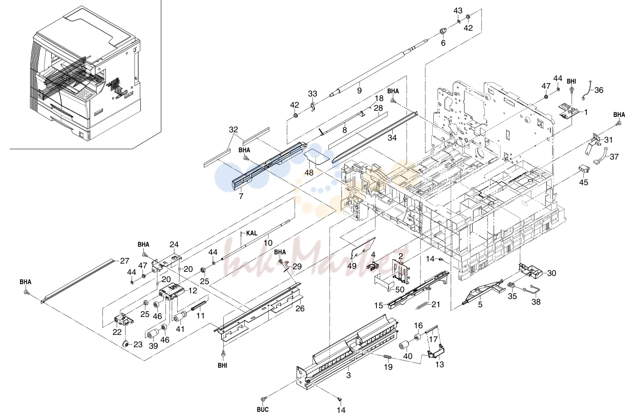 7. PAPER FEED SECTION