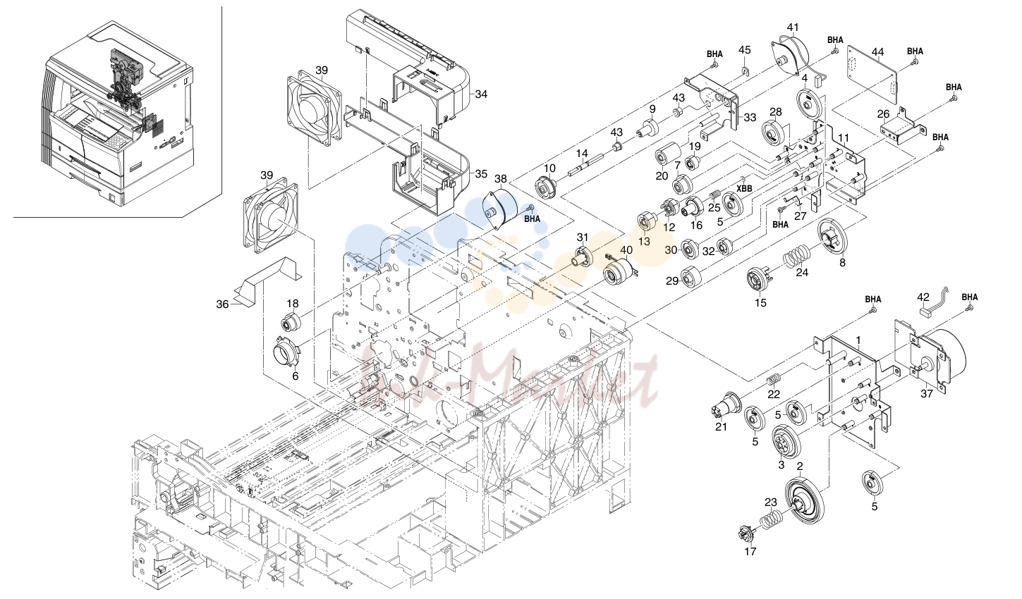 13. DRIVING & COOLING SECTION
