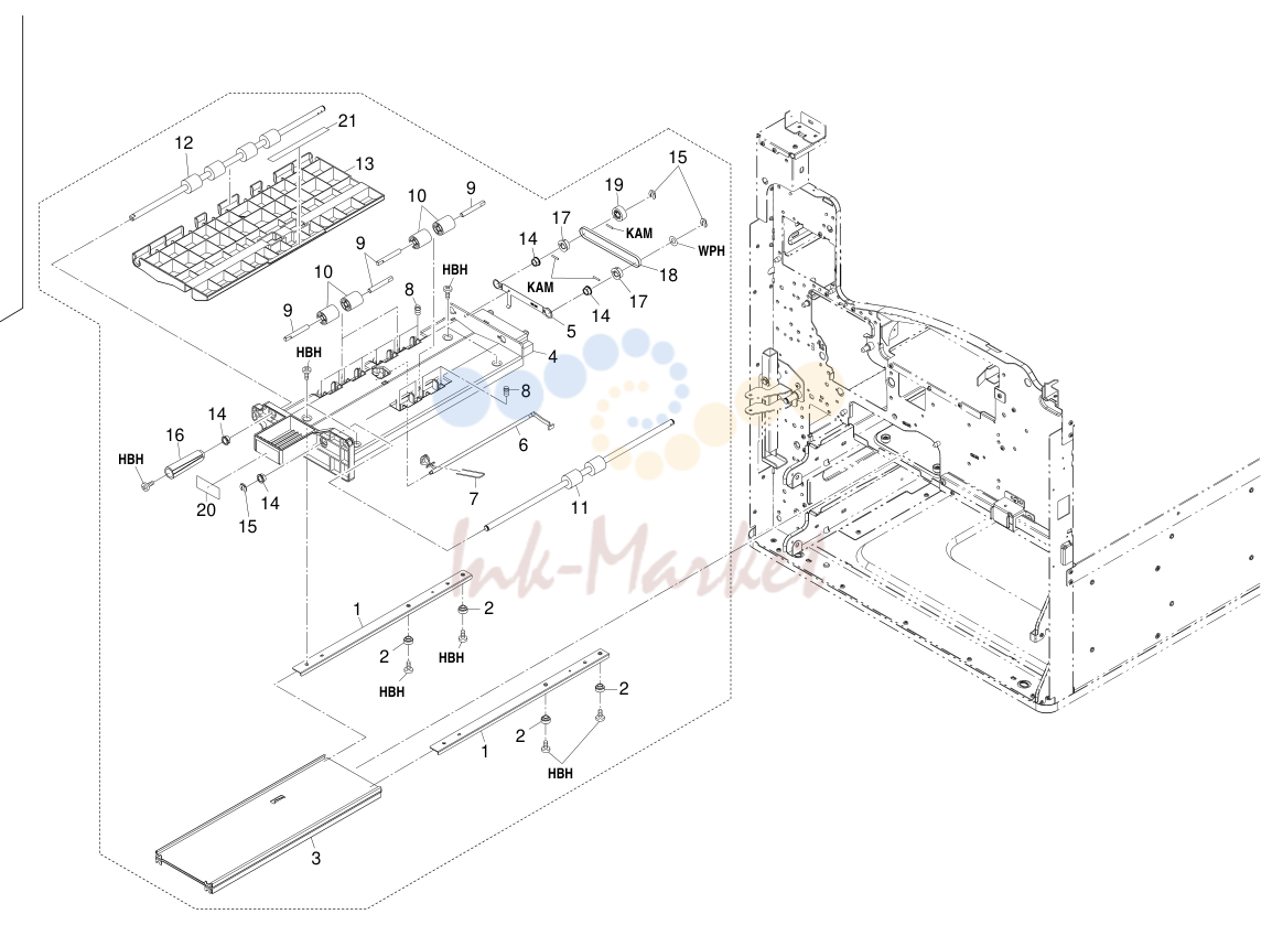 11. BYPASS FEED UNIT 2DF