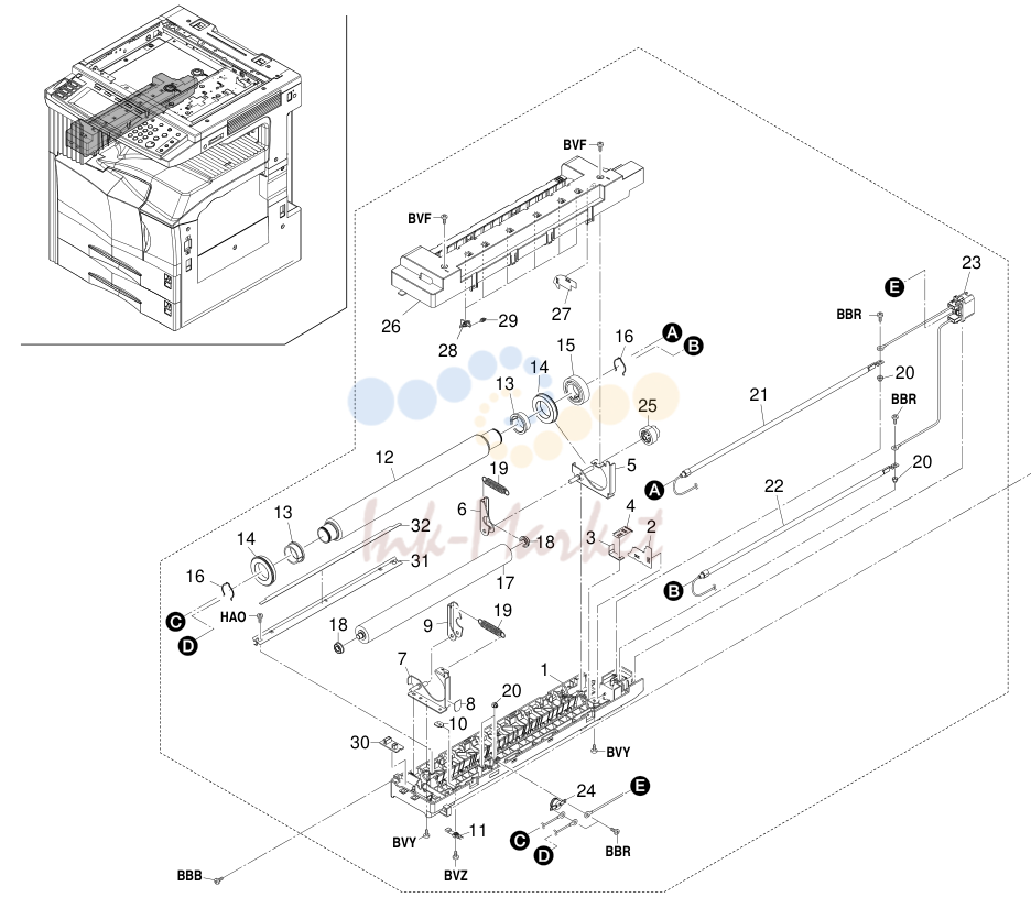 14. FIXING SECTION 2DF