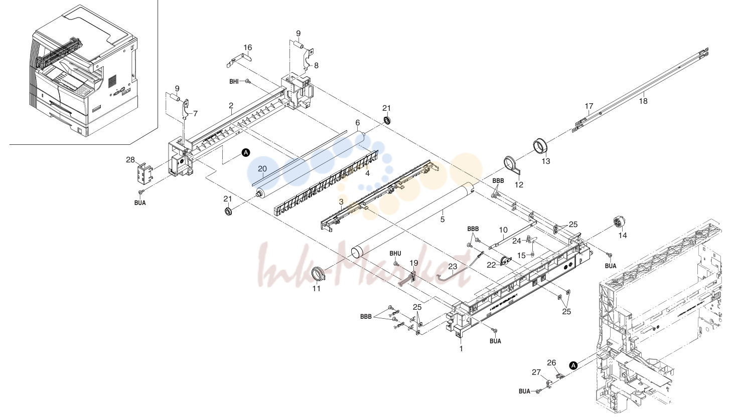 12. FUSER UNIT 2FT