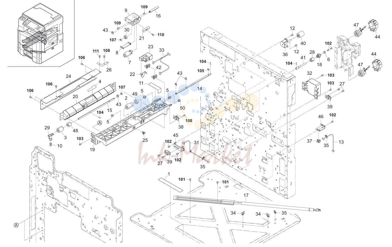5. Paper Feed Section 2