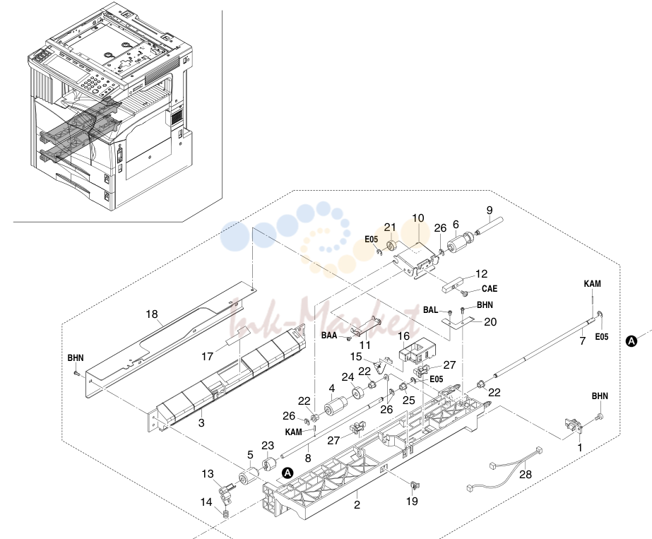 4. PAPER FEED-IN SECTION I