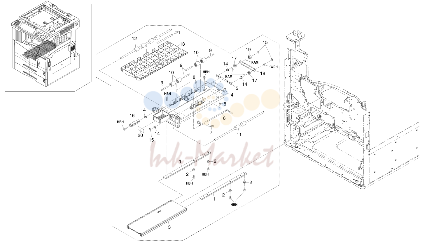 11. BYPASS FEED UNIT