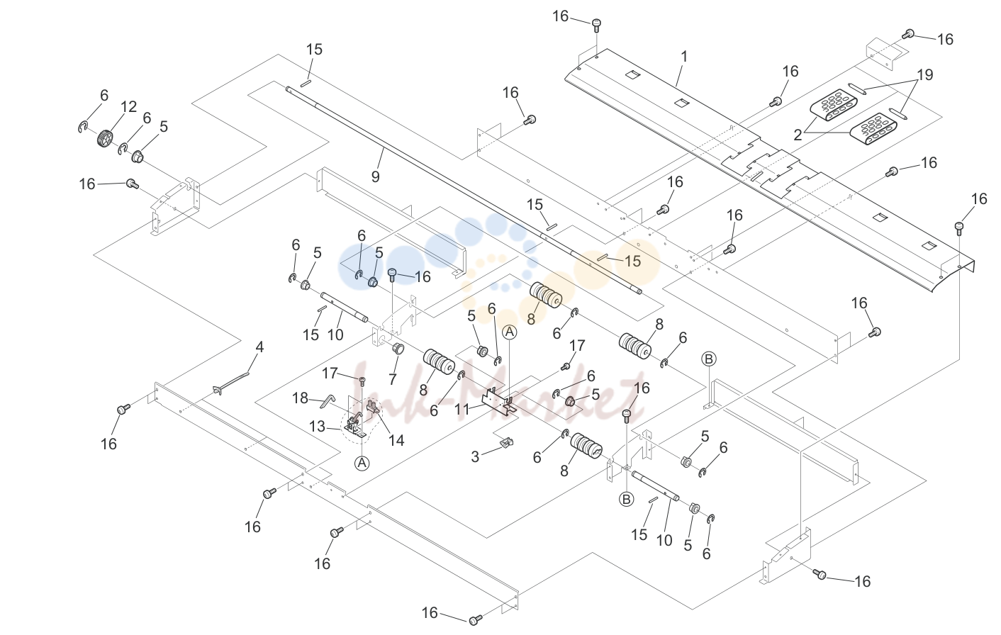 19. FEEDER ASSY 5H6-1