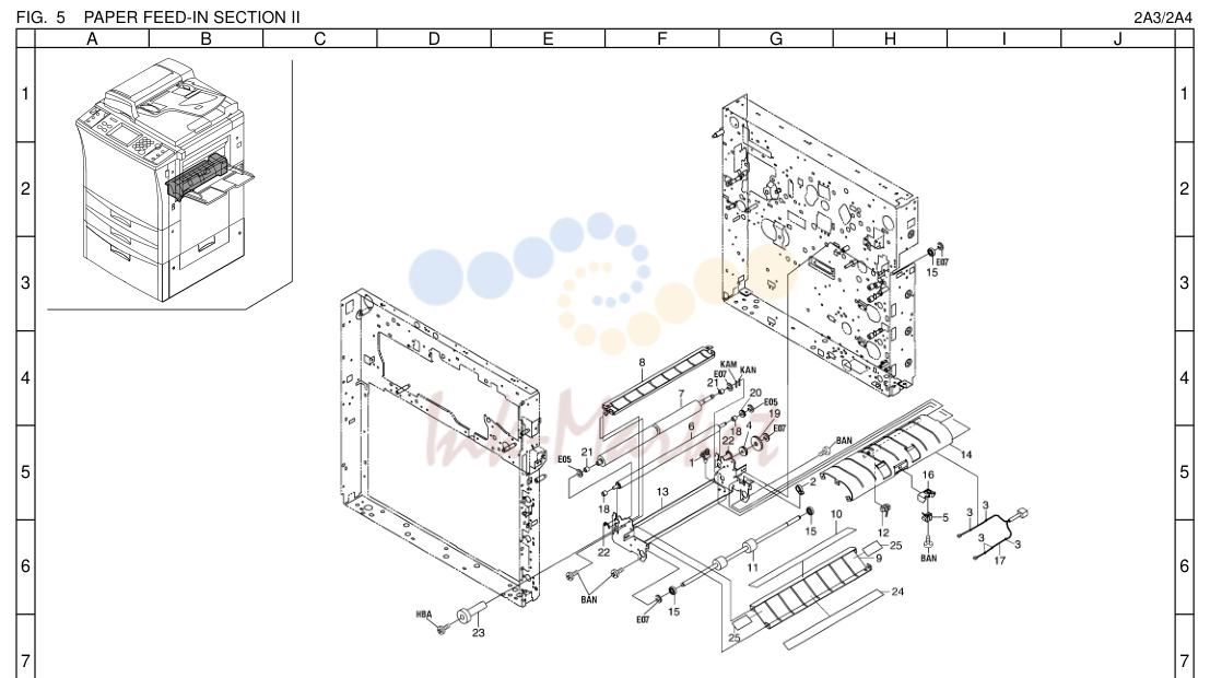 6. PAPER FEED-IN SECTION II