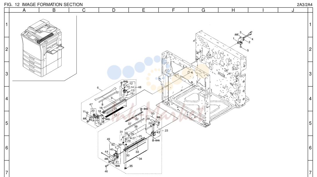 13. IMAGE FORMATION SECTION