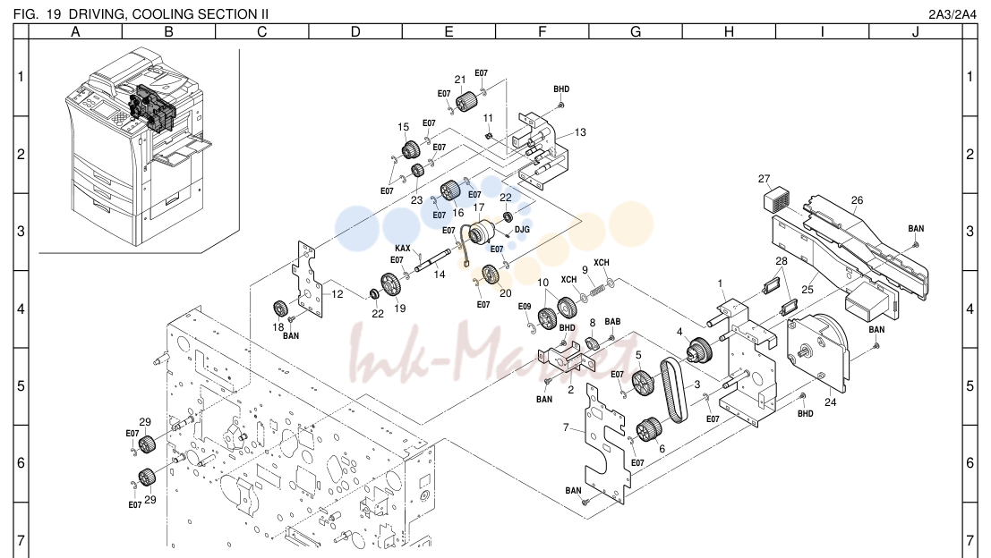 20. DRIVING, COOLING SECTION II