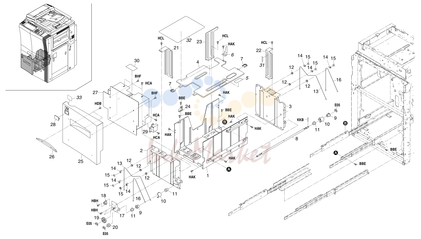 5. DECK B SECTION