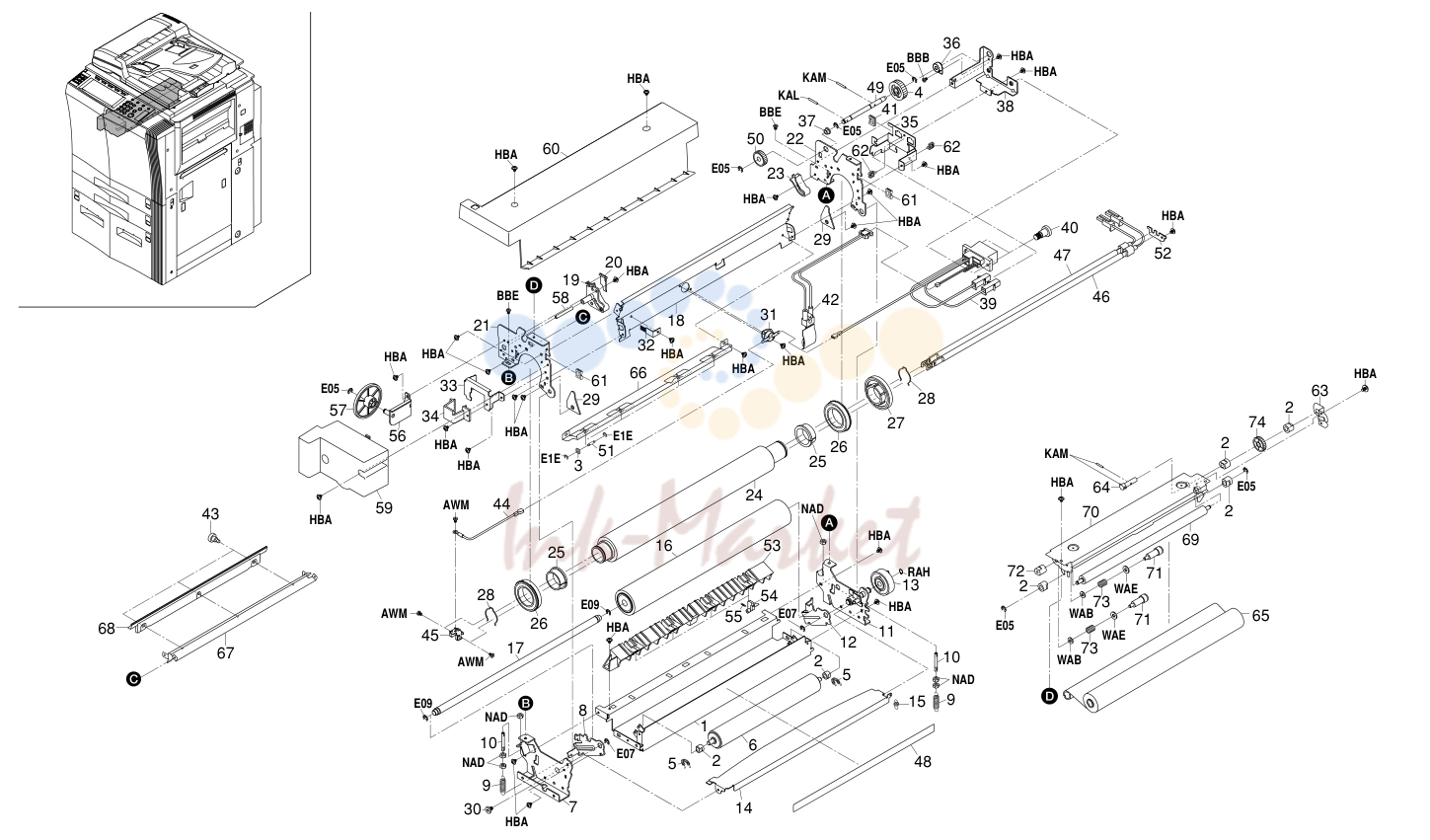 19. FIXING SECTION