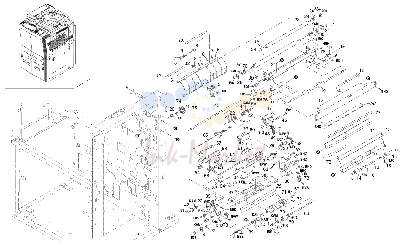27. BYPASS FEED SECTION
