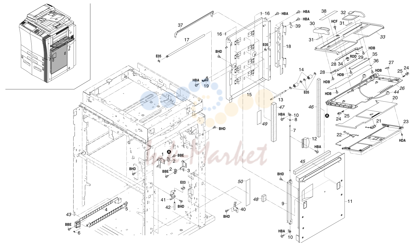 28. BYPASS & VERTICAL CONVEYING SECTION