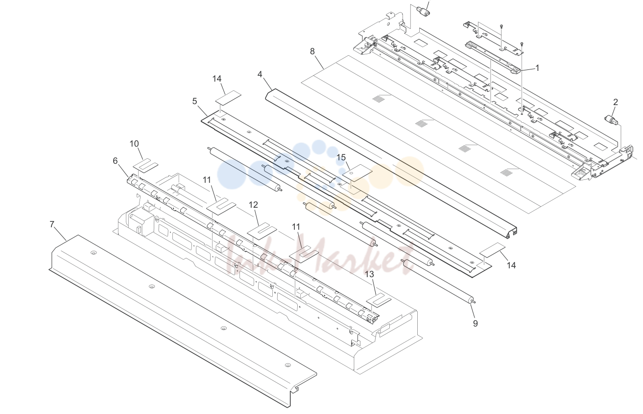 11. SCANNER ASSY 1 5JG