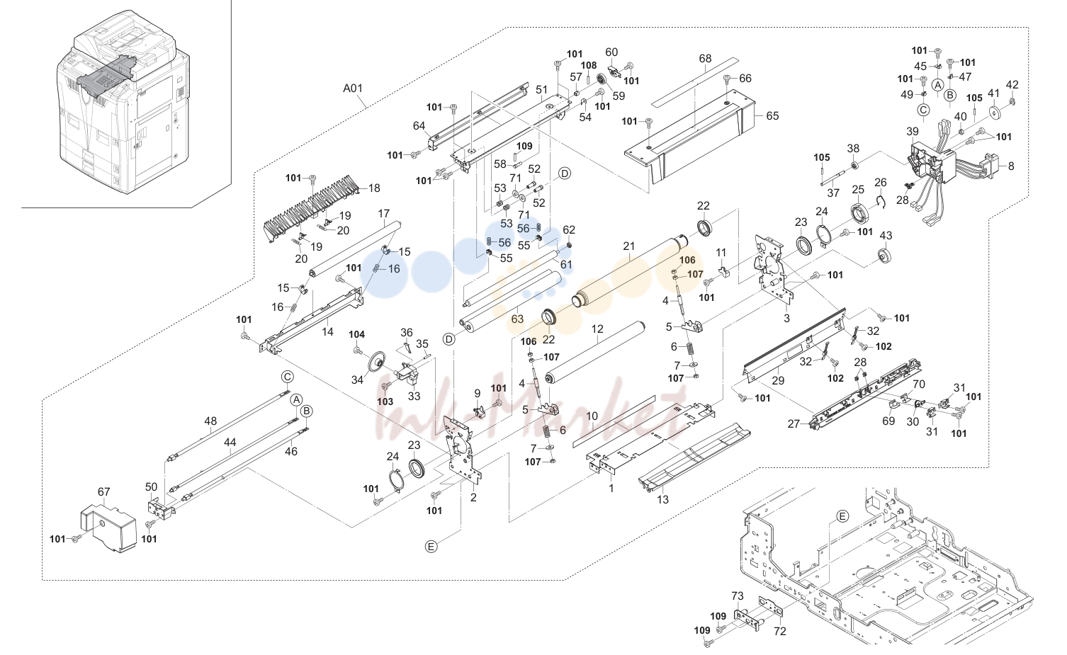 20. Fuser Section I
