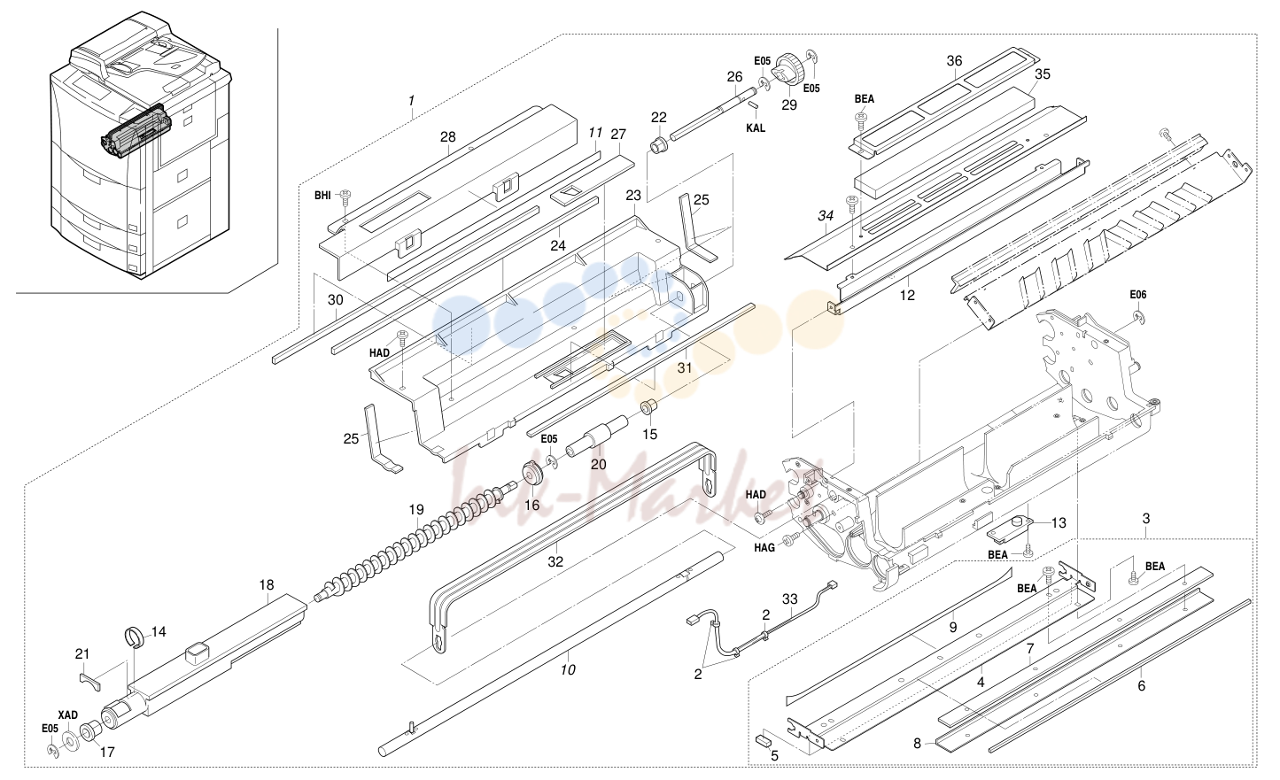 18. DEVELOPING SECTION I