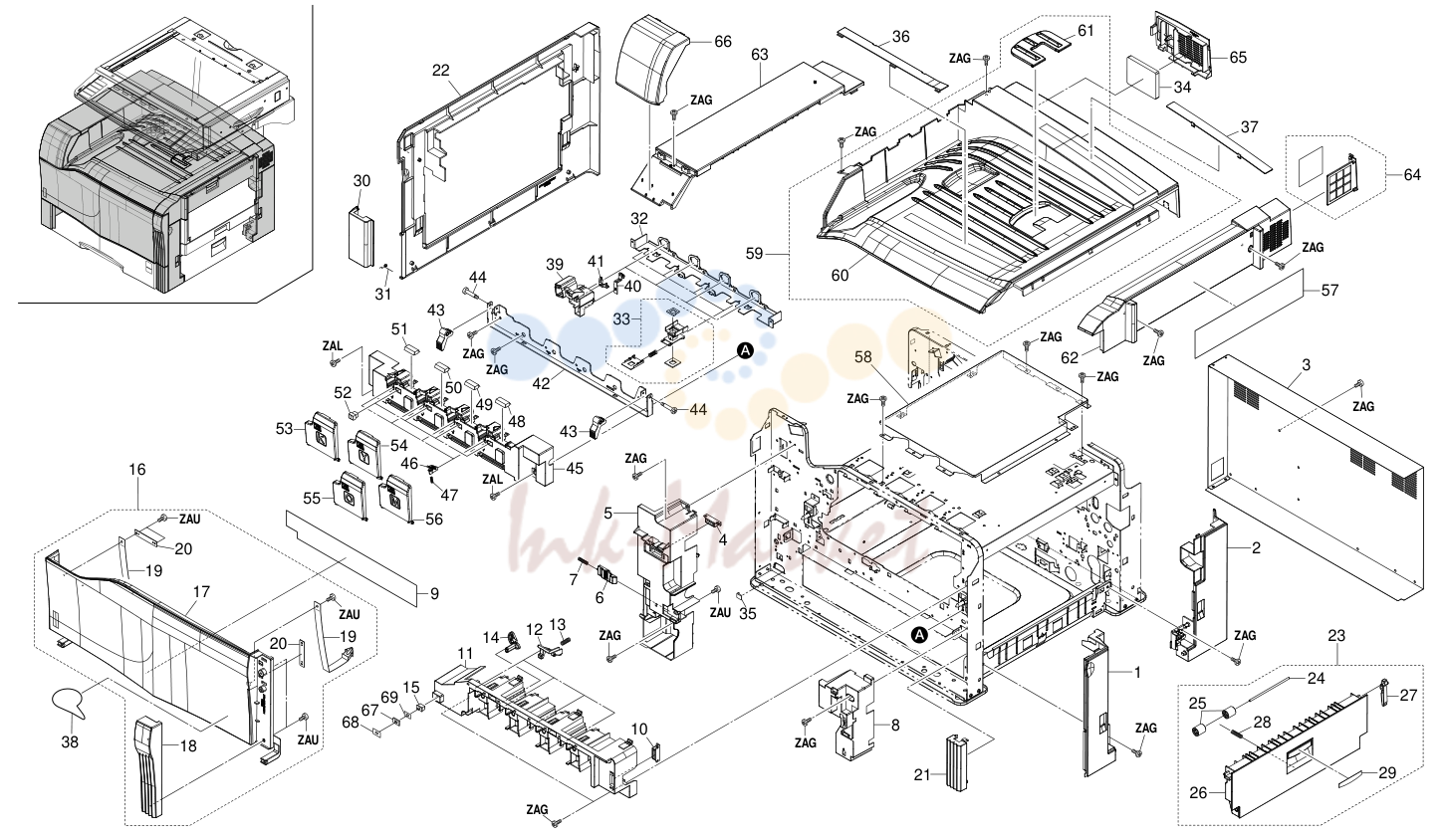 1. EXTERIOR COVERS 2BG-1