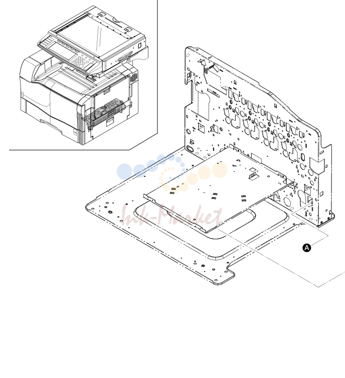 5. PRIMARY PAPER FEED SECTION (KM-C2630) 2BG
