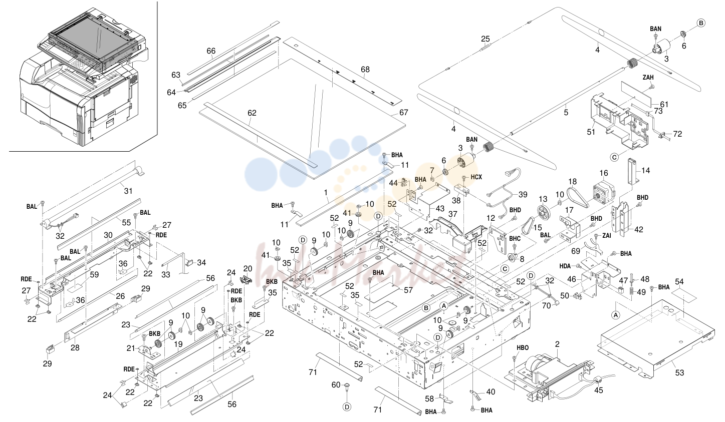9. SCANNER UNIT 2BG-1