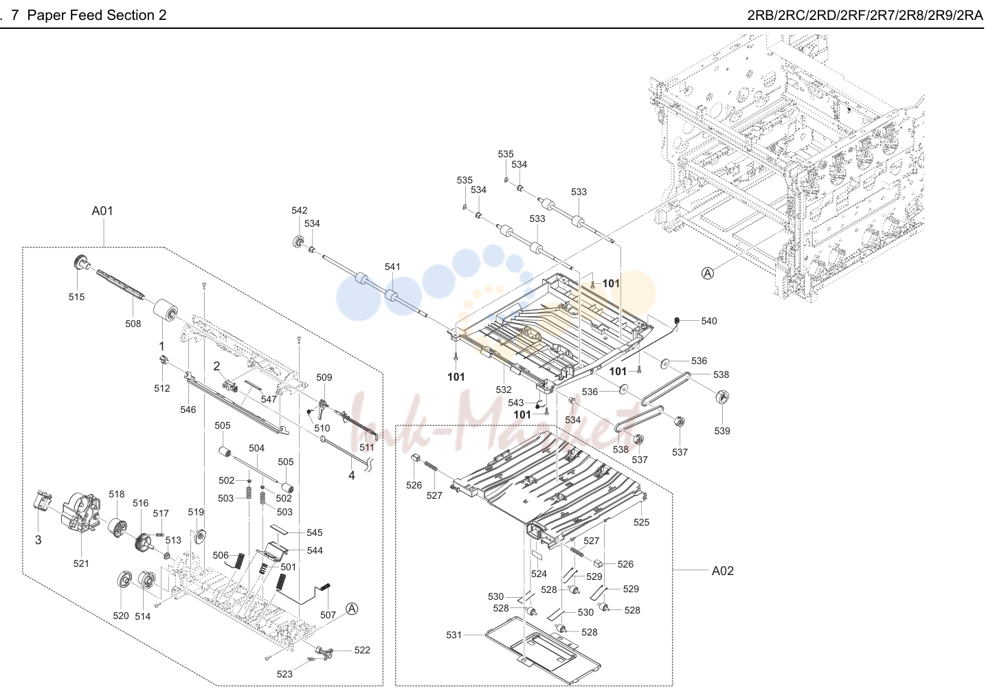 8. Paper Feed Section 2