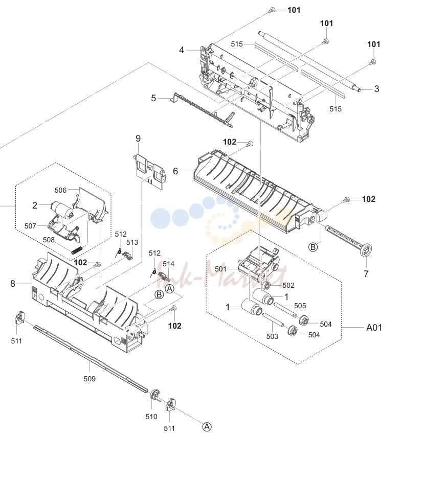 9. Paper Feed Section 3