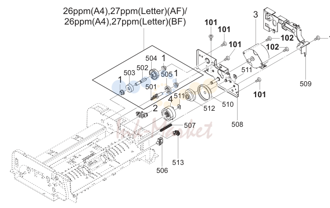 25. DP Drive Section