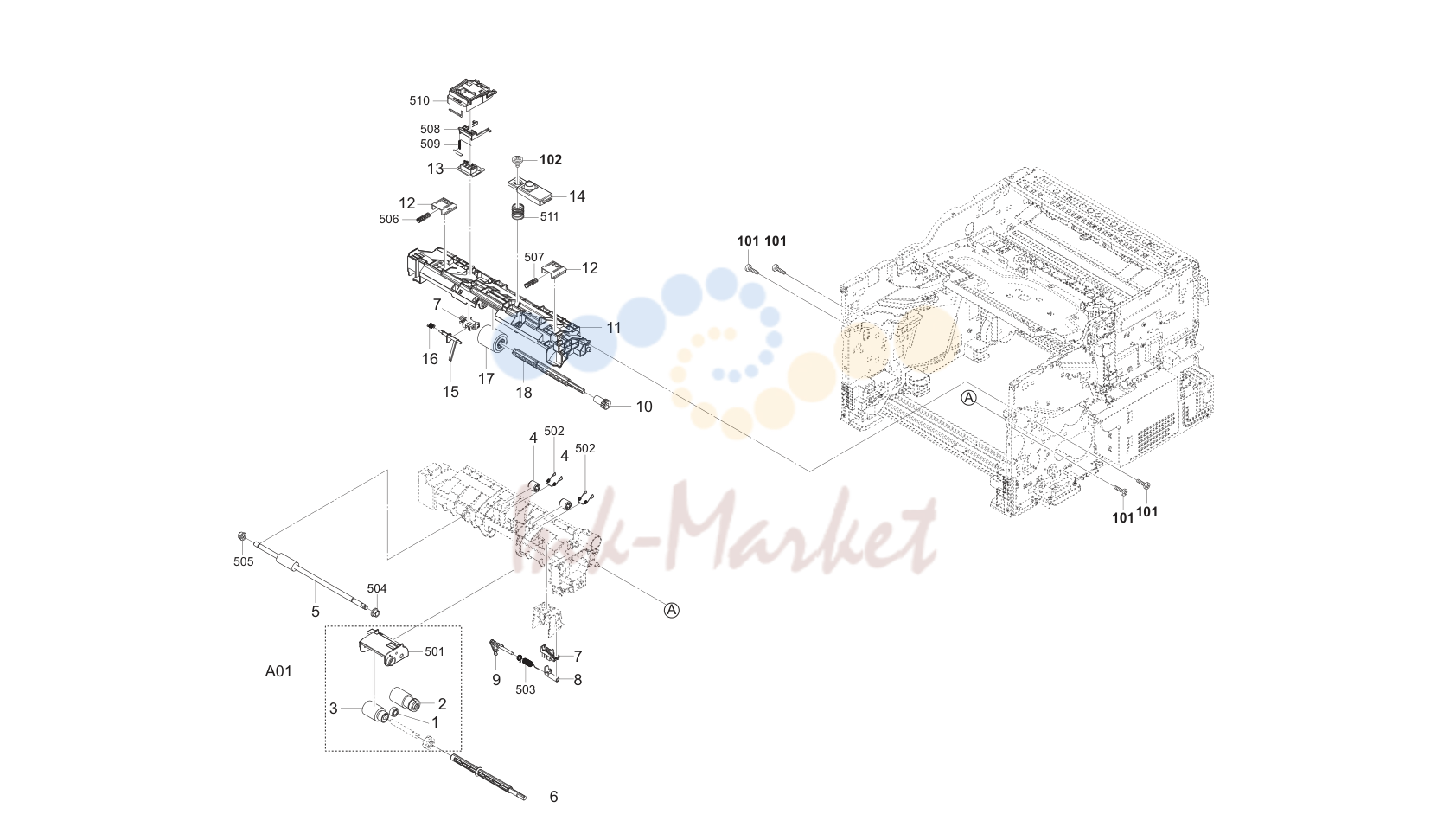 10. Paper Feed Section 1