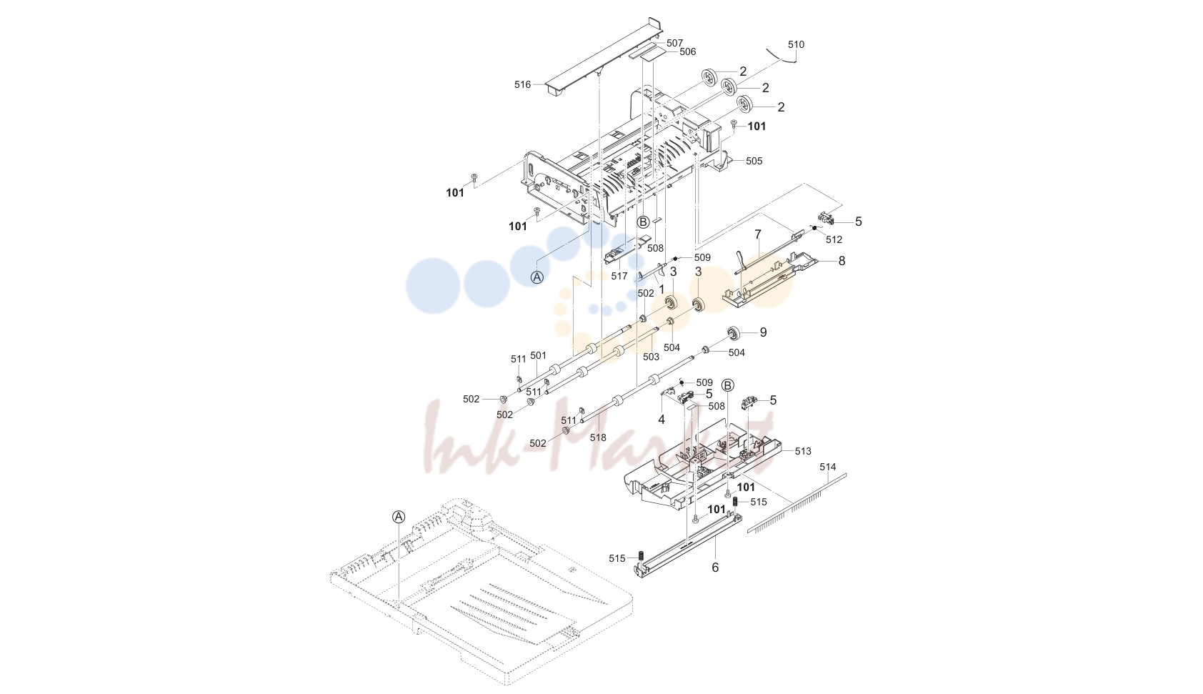 28. DP Conveying Section (35ppm(A4),37ppm(Letter)(A)/35ppm(A4)(BF)/