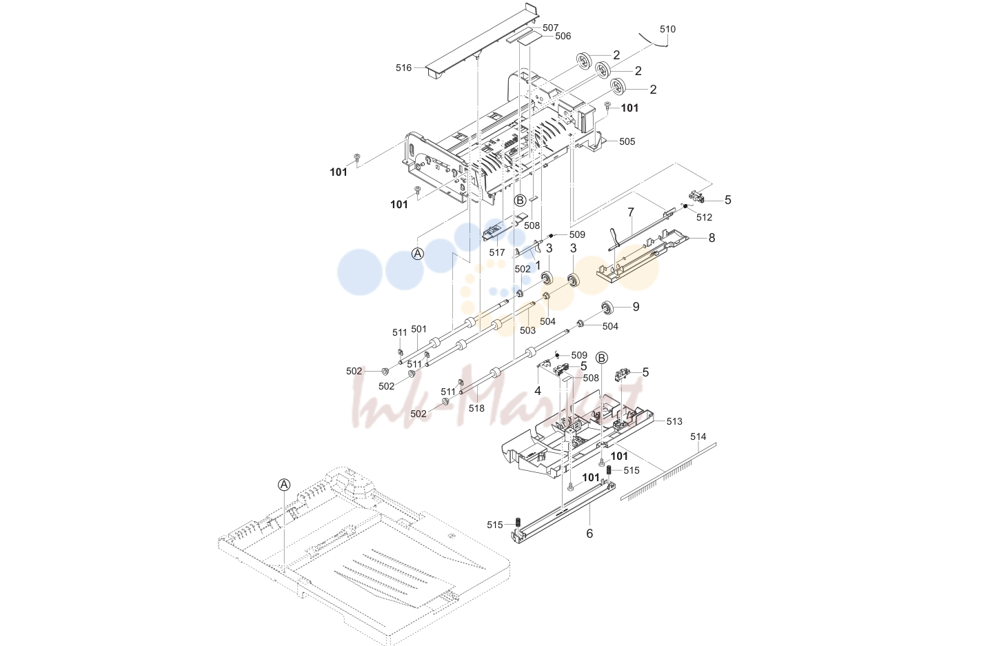 24. DP Conveying Section (35ppm(A4),37ppm(Letter)(A4)/35ppm(A4)(BF)/