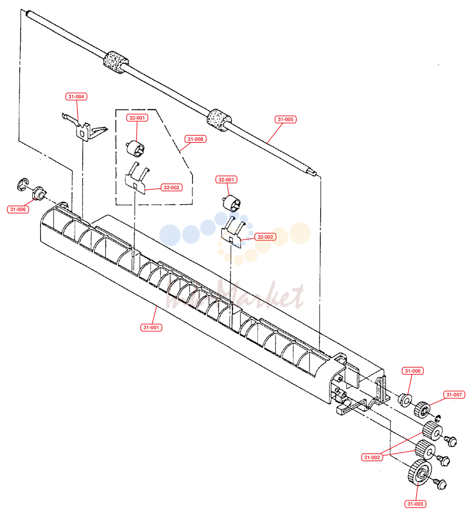 3. Paper Path Adaptor (PA-5, for FS-6500/+/A)