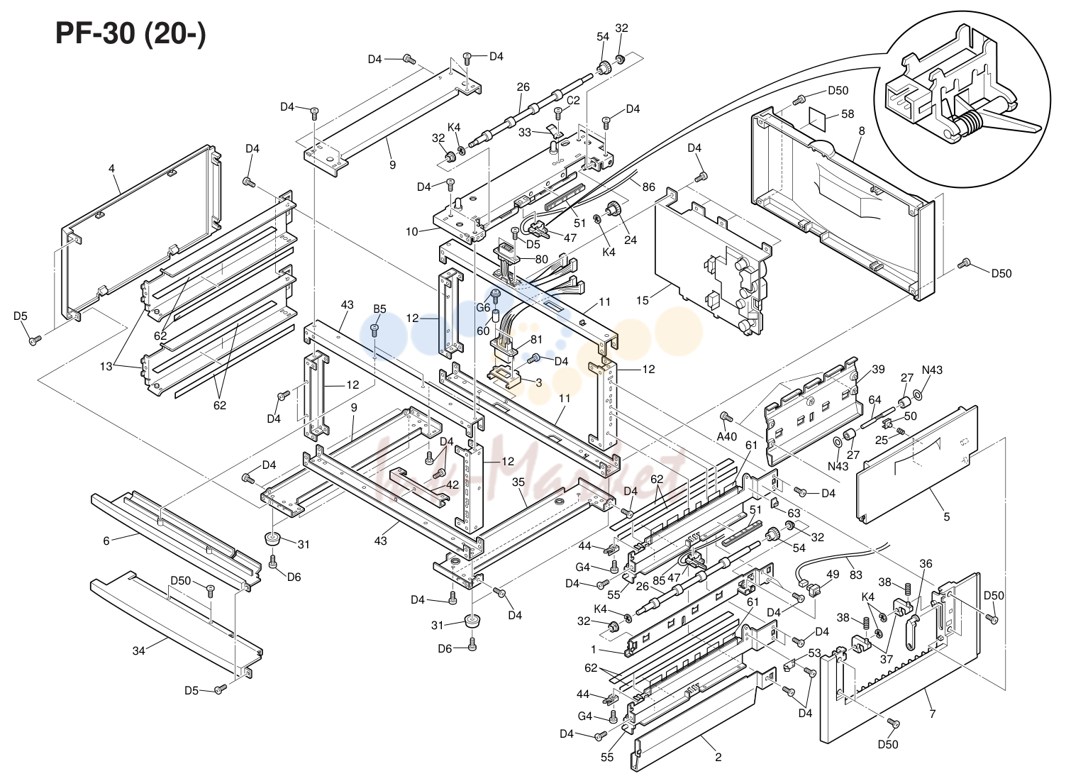 1. 20-001 5MMX965SD001 PLATE FEED A 1 Yes Yes Yes Yes Yes
