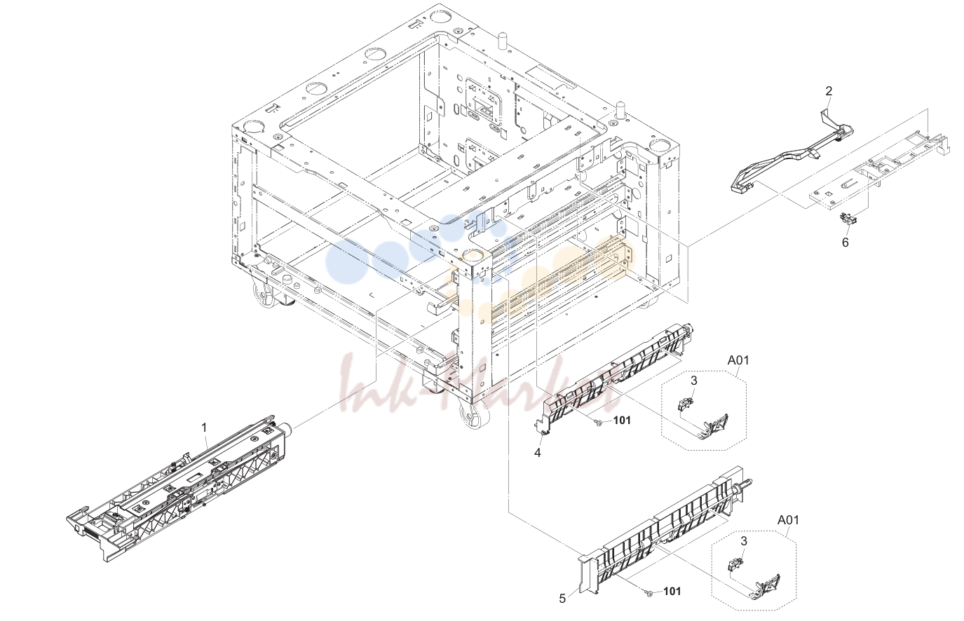 7. Paper Feed Section 2 3NN