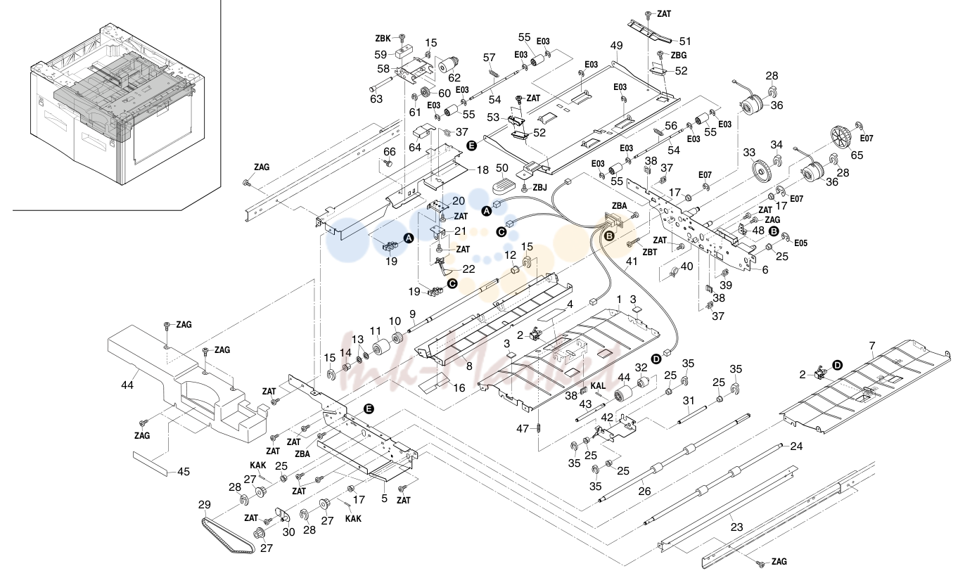 9. DECK CONVEYING SECTION 3CZ