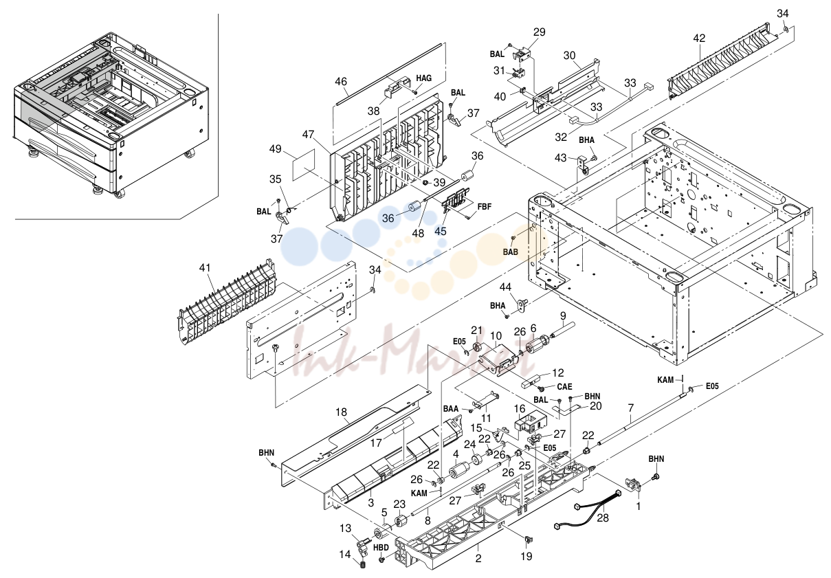 4. PAPER FEED-IN SECTION 3CC