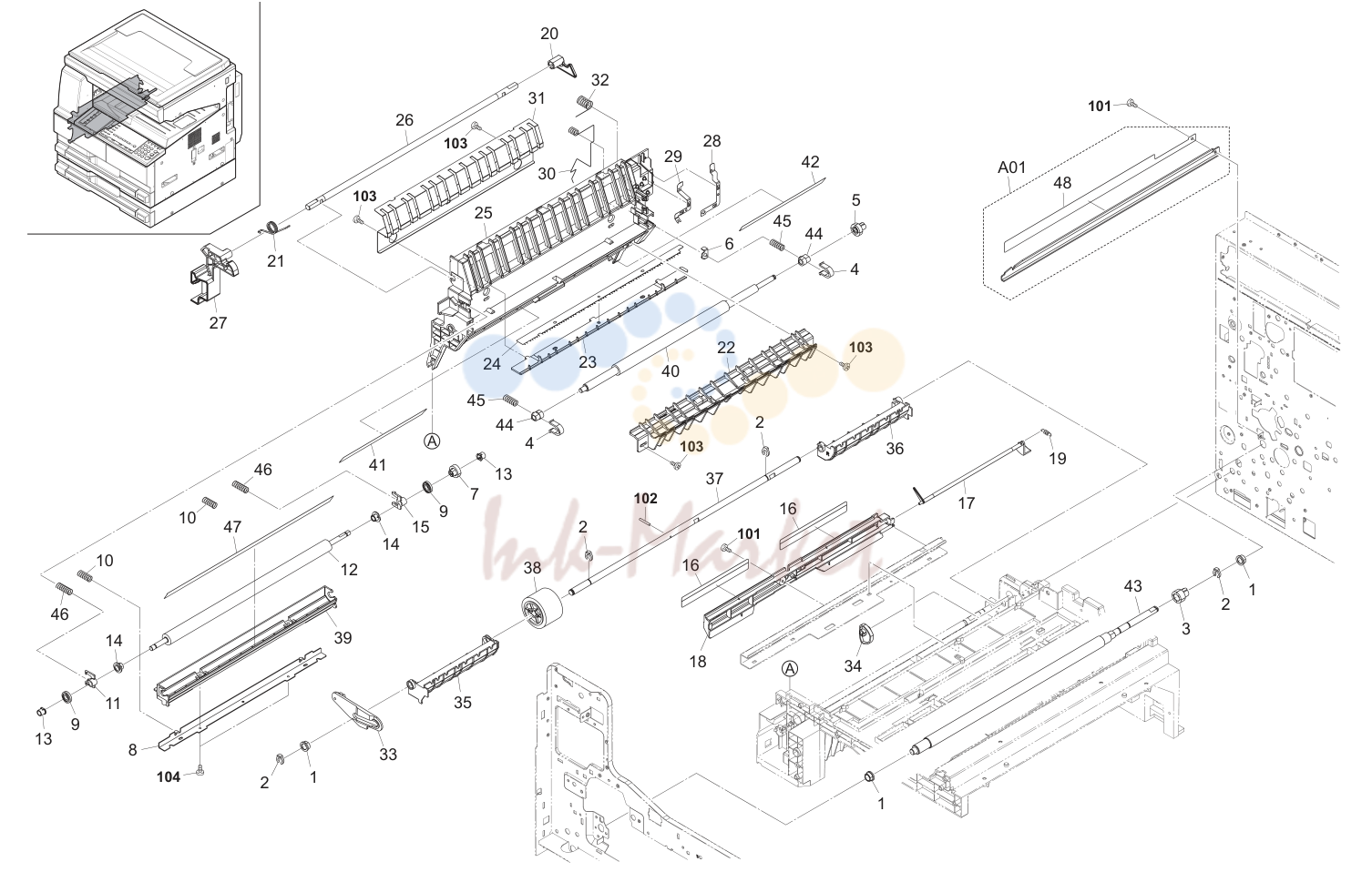 5. Paper Feed Section 2