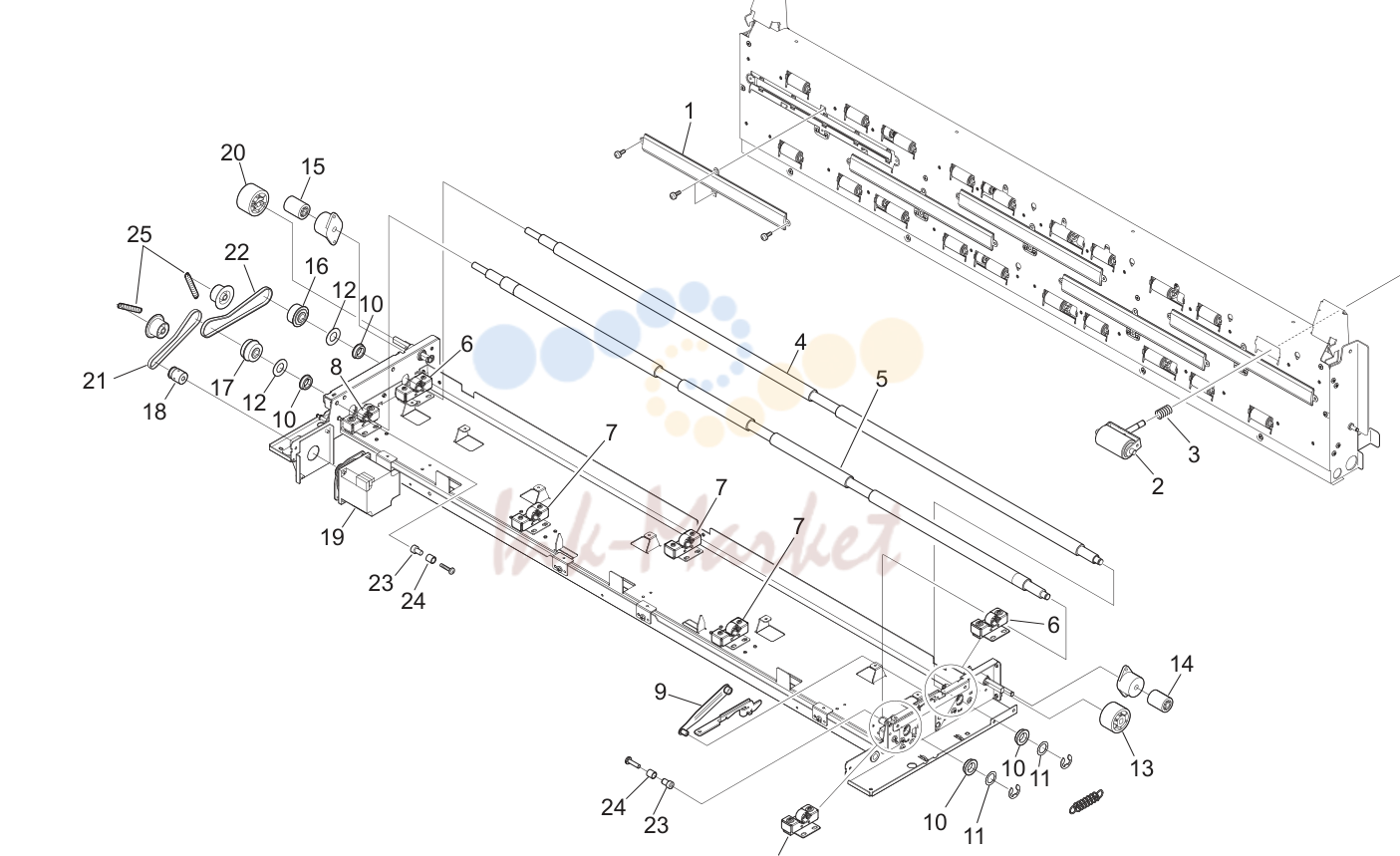 4. SCANNER ASSY 2 5J0