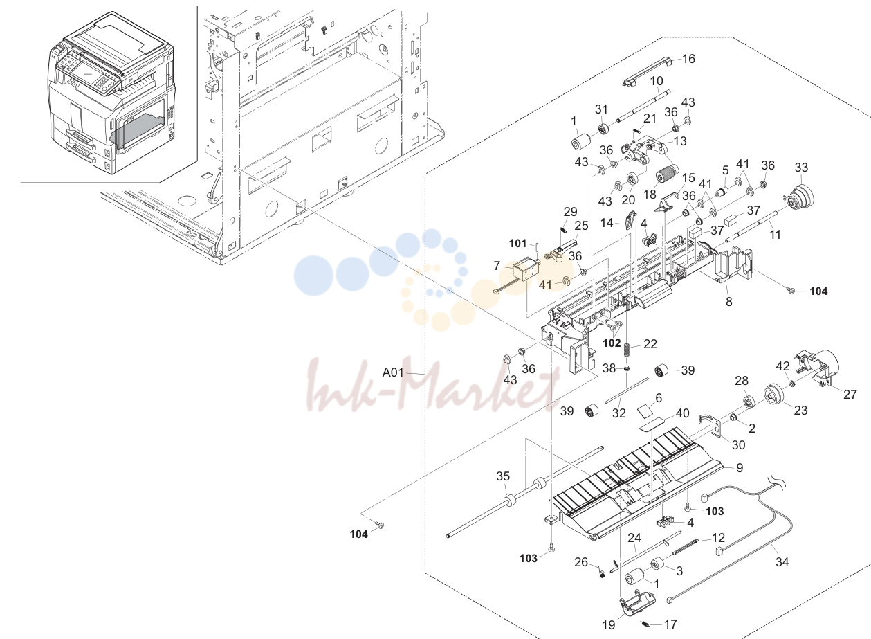 8. Paper Feed Section 2