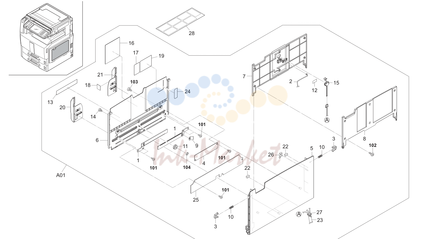 9. Paper Feed Section 3