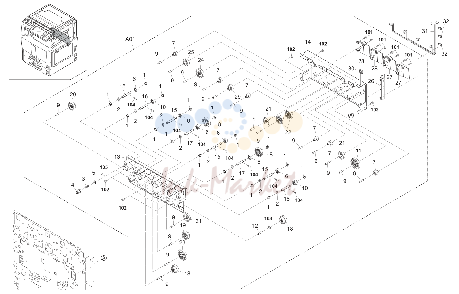 22. Drive Section 1 (40/40, 50/40 ppm)