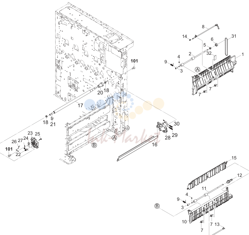 10. Paper Feed Section 3 2NP