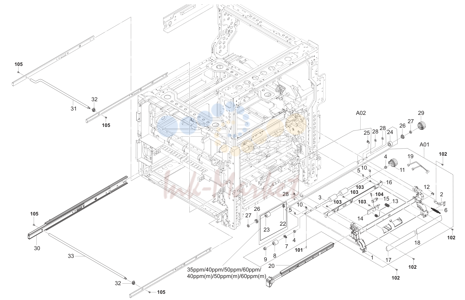 12. Paper Feed Section 1