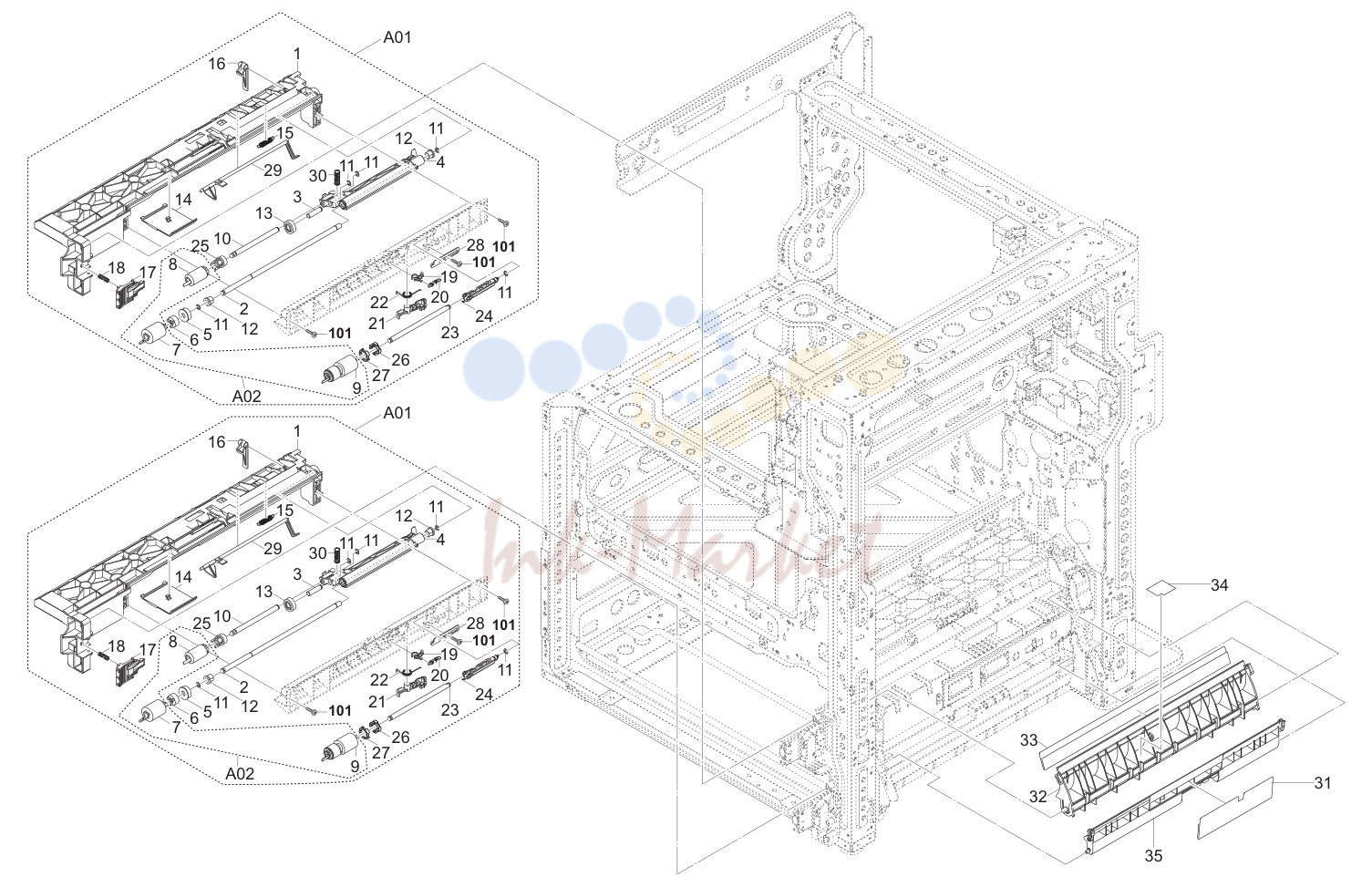 13. Paper Feed Section 2
