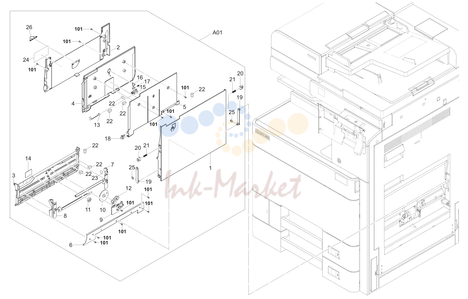15. Paper Feed Section 4