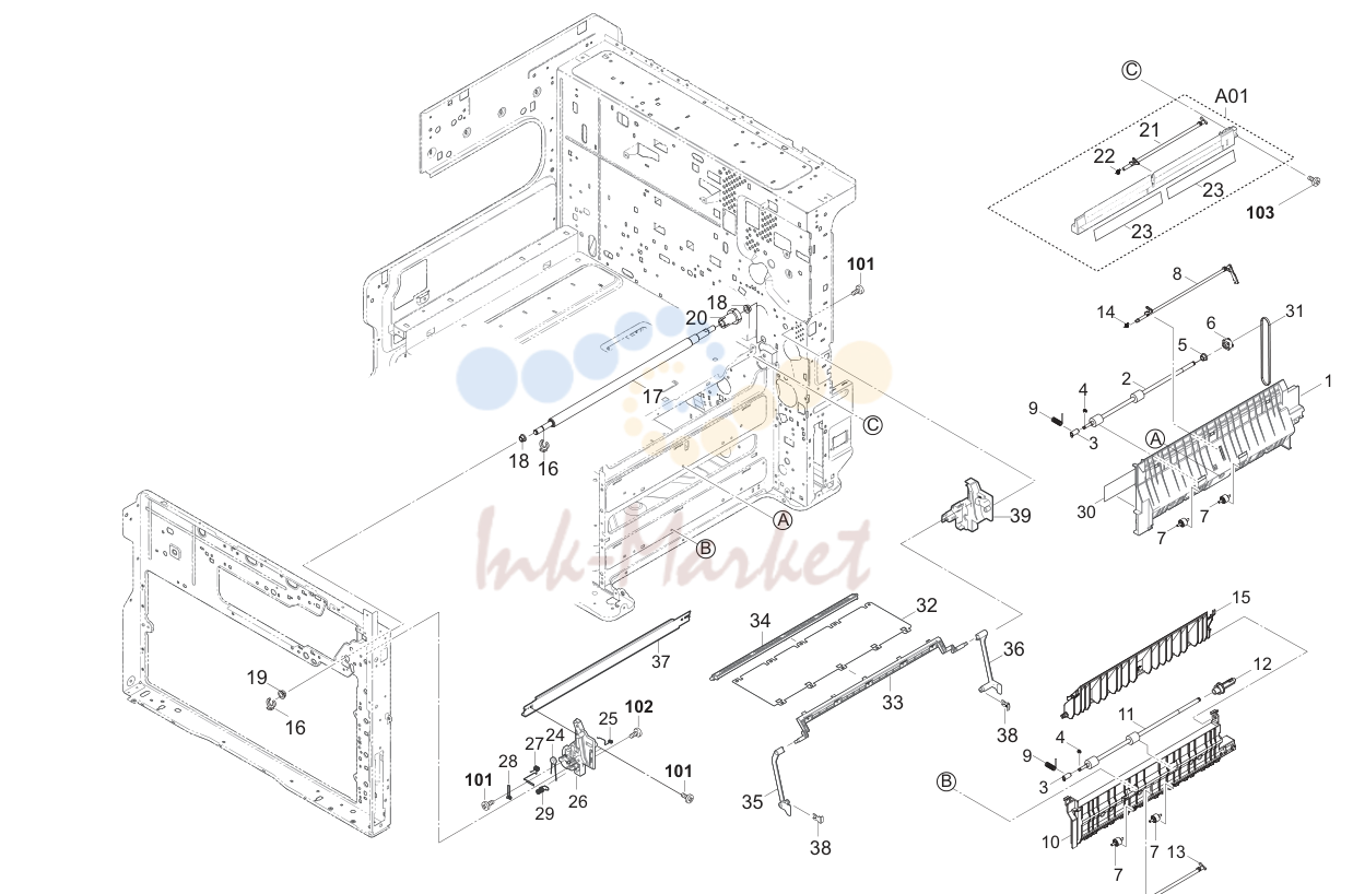10. Paper Feed Section 2