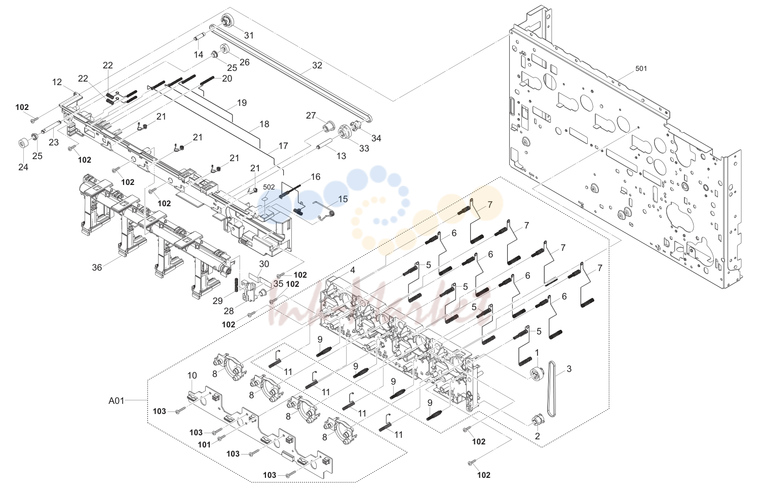5. Frames Rear 1