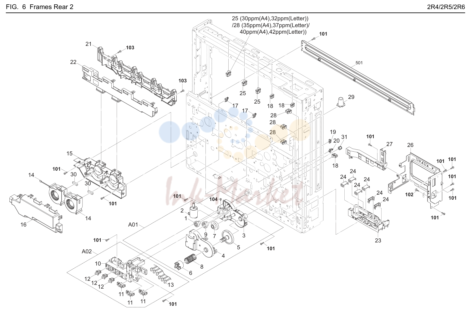 6. Frames Rear 2