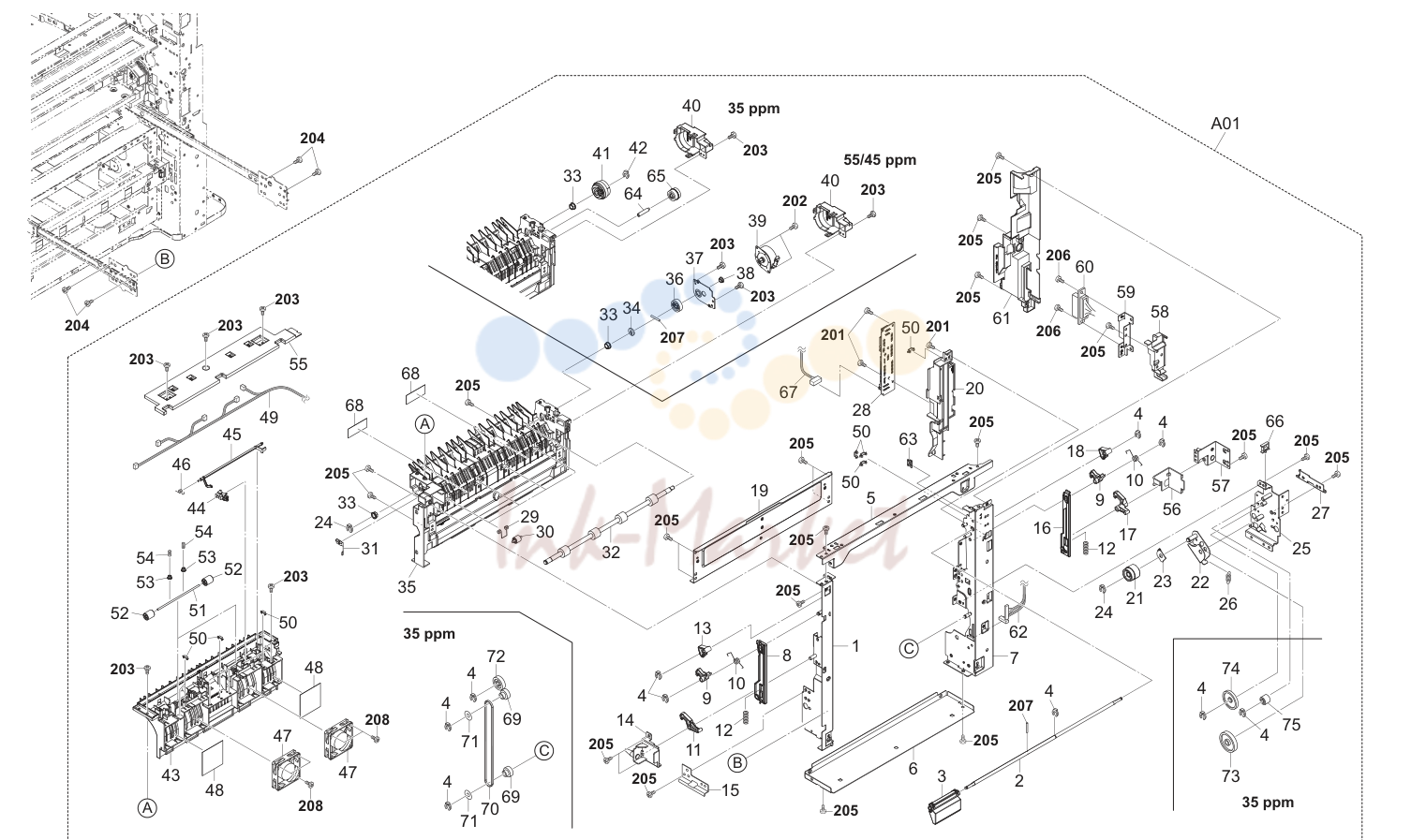 9. Paper Conveying Section 1-1