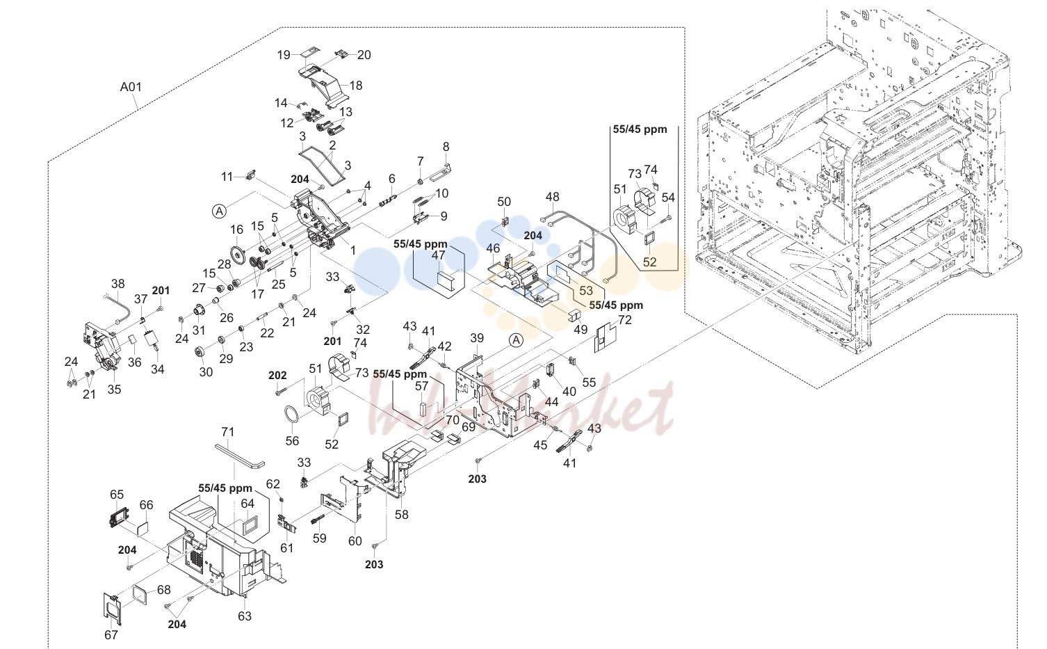 16. Inner Section 1-1